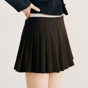 NWT Zara Mini Pleated Skort Skirt